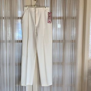 White trousers never worn